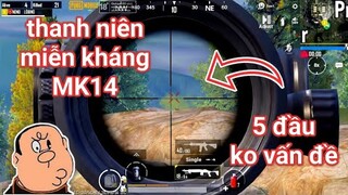 PUBG Mobile - Gặp Thanh Niên Bất Tử Trước Họng Súng MK14 | Xử Lý 2 Team Quây Dễ Dàng