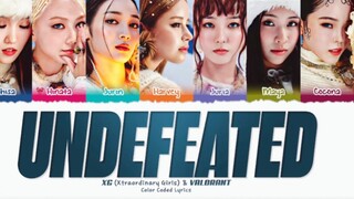 เปิดตัวซาวด์แทร็กเพลงใหม่ของ XG "UNDEFEATED" แล้ว!