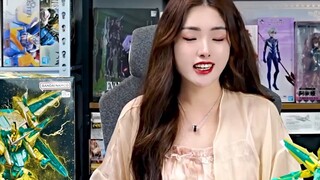 Ba hộp mở cùng lúc!! Lô thứ hai của BANDAI CROSS CONTRAST COLORS - MG Tự do màu xanh trong suốt/Công