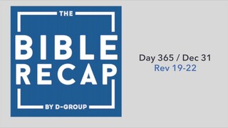 Day 365 (Revelation 19-22)