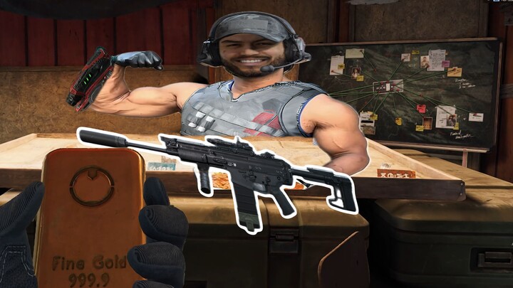 The magazine costs as much as a small gold bar! This is the SCAR!