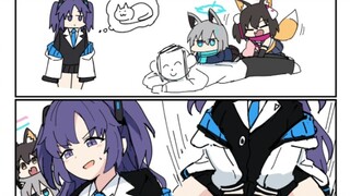 《老师与泉奈，白子，优香》漫画小合集
