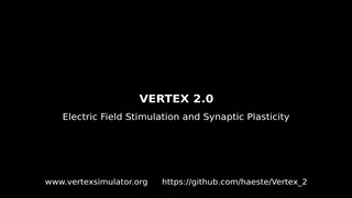 VERTEX 2.0 - Modelling in vitro electrical stimulation of brain tissue