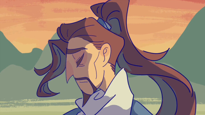 Lin Chong turned his head and worked hard for two weeks! - The frame-by-frame animation drawing proc