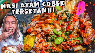 PEDESNYA PSIKOPAT BGT!!! AYAM GEPREK BU TIMUR!!!  TENGGOROKAN SAMPE LUKA