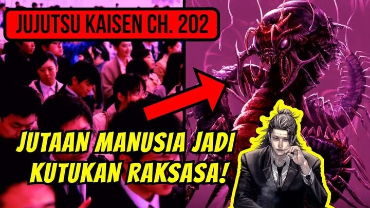 KUTUKAN TERKUAT AKAN TERLAHIR!! PENDUDUK JEPANG JADI TUMBAL!!  - Pembahasan Jujutsu Kaisen Ch. 202