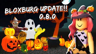 BLOXBURG HALLOWEEN UPDATE!!!!! Version 0.8.0| Welcome to ROBLOX Bloxburg