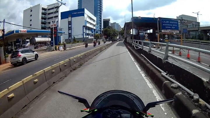 ZX25R Jarak 1 KM