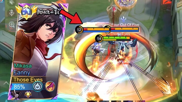 MY SUPER HYPER CARRY TEAM FANNY AGGRESSIVE GAMEPLAY KDA 27-3-4 - MLBB