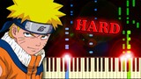 GO!!! (Naruto Season OP 4) - Piano Tutorial
