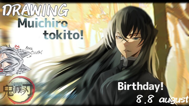 DRAWING MUICHIRO TOKITO | SPEEDPAINT~