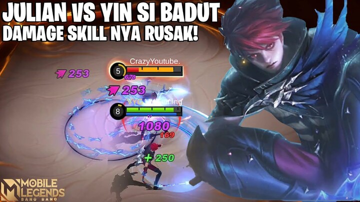 GAMEPLAY JULIAN - HERO HIGH MEKANIK DENGAN CD SKILL PALING SINGKAT DAN SAKIT! MOBILE LEGENDS