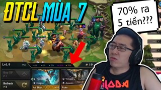 (ĐTCL) CHOÁNG NGỢP TRƯỚC ĐỘ "LỖI" CỦA TƯỚNG 5 TIỀN MÙA 7 - REACTION LEAK ĐTCL MÙA MỚI! | iLoda