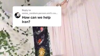 HOW TO HELP IRAN?