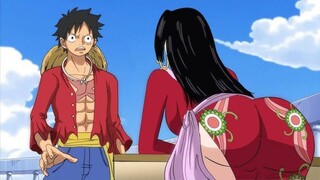 HANCOCK REQUEST UKURAN KE LUFFY- REKOMENDASI ANIME ONE PIECE 🥵🤤