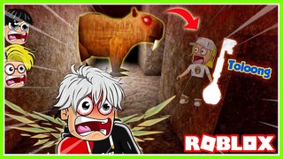 DEMI KUNCI RELA DIKEJAR CAPIBARA ALIAS TIKUS MONSTER RAKSASA!!! ROBLOX MIKOCIL