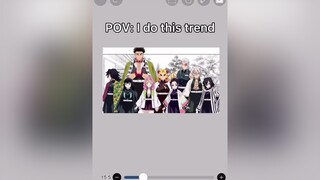 fyp foryou foryoupage anime demonslayer hashira