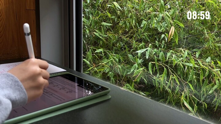 【Real-time learning video】The wild path ends at the door, and the mountain window is connected to th