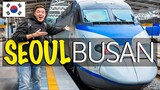 SEOUL to BUSAN 🇰🇷 Korea's BEST & Fastest BULLET Train
