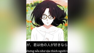 Nếu cậu thích người khác thì tôi chẳng thể làm gì nữa anime sad animesad loveanime xuhuong