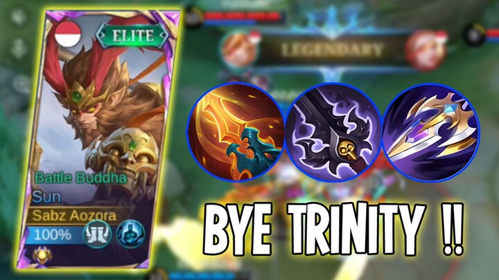 BYE TRINITY‼️ SETTING BUILD SUN TERBARU 2025 AUTO LEGENDARY