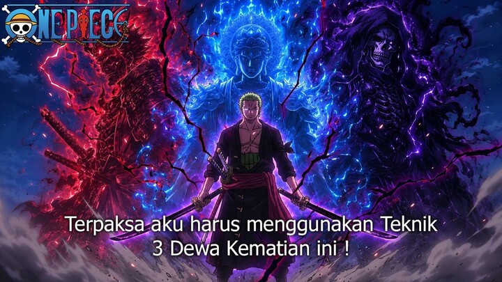 FULL ONE PIECE TERBARU - TERNYATA ADA 3 DEWA DI TUBUH ZORO! IMU SAMA TERKEJUT MERASAKAN AURA 3 DEWA