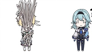 [Genshin Impact. Mini-theater] My name is Yura, and I am a physical! Two-handed sword! Character!