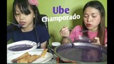 COOKBANG/UBE CHAMPORADO AND CHEESE STICK