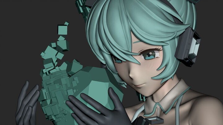 [Kontes Pembuatan Prototipe Figur CHE] Benda Tak Berwujud – Produksi Figur Hatsune Miku