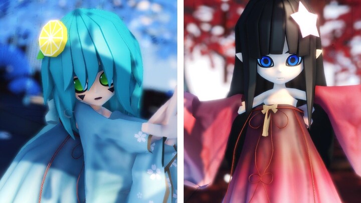 [Tanabata Clothing/Bump World MMD] Why don't you go crazy when you are in a hurry in the world---Hua