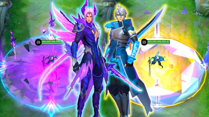 Ling M-World Skin VS Night Shade Dragon Tamer Epic Skin | MLBB Comparison