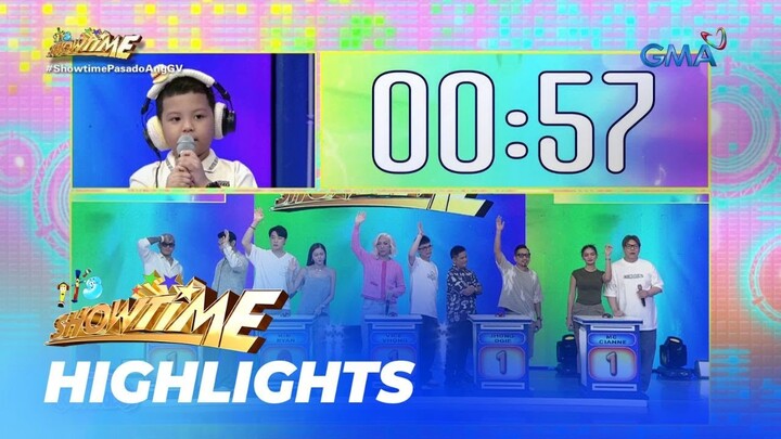 It's Showtime: Jhong, naisahan na naman sa sagutan si Vice! (KaraoKids)