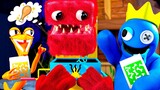 BLUE And BOXY BOO Are FRIENDS!? - Rainbow Friends Animation