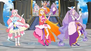 【MMDプリキュア】キュアバタフライ＆キュアプリズム＆キュアマジェスティでカメレオン