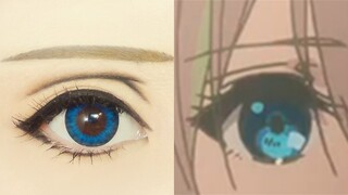 Violet Evergarden from Violet Evergarden | Tutorial: Anime Eye Makeup 269