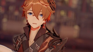 【原神MMD】《关于我给达达利亚加了高光还顺便让他在北国银行跳舞这件事》