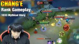 Change 1033MYTHIC Glory Rank gameplay | Mythic rank gameplay [K2 Zoro]
