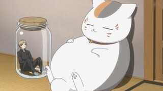 Tuan Kucing bertindak sebagai pengganti Natsume, itu lucu, dan Natsume kecil akan mengalami depresi