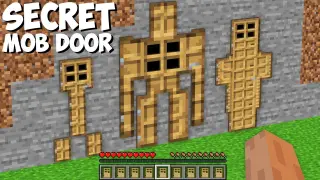 I found SECRET DOORS IN THE FORM OF MOBS in Minecraft ! WHICH DOOR TO CHOOSE ?