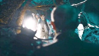 1 神秘古墓惊现大量面具怪，而更加恐怖的是，这面具居然是只虫子 "快手影视巨星计划  "盗墓笔记怒海潜沙之秦岭神树