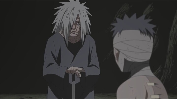 do you know this man? the man who saved Obito from under the rocks Naruto English Dub