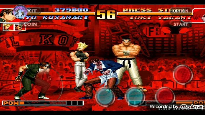 The king of fighters 97 kyo vs orochi team
