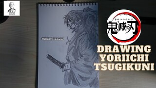 DRAWING YORIICHI TSUGIKUNI [ KIMETSU NO YAIBA/DEMON SLAYER ]