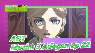 [Attack on Titan] Musim 3 Adegan Ep 22, Ketika Rakyat Mengetahui Kebenarannya