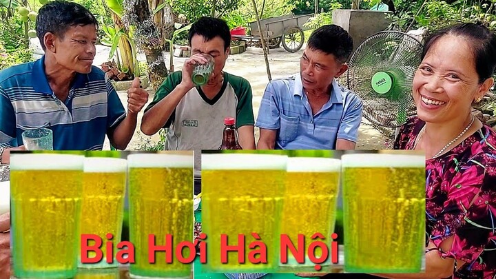 Quán Bia Hơi Đồng Quê.Có Món Cá Diếc Chiên Giòn.Lòng Dồi Sụn Rất Thơm Ngon | Biển Nguyễn ngọc.
