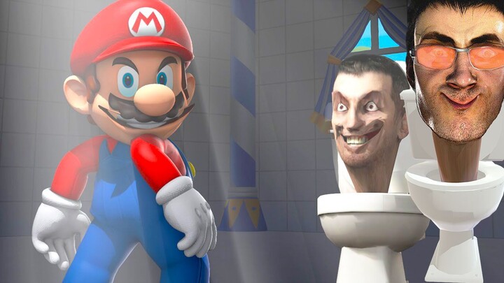 Super Mario Galaxy x Skibidi Toilet - 斯基比迪厕所