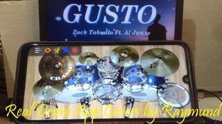 ZACK TABUDLO FT. AL JAMES - GUSTO | Real Drum App Covers by Raymund