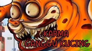 karma ganggu kucing || cerita hantu versi zepeto