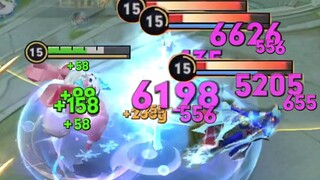 The new version of Mengqi's damage is terrifying! Li Xin: Another dad on the top lane 😭