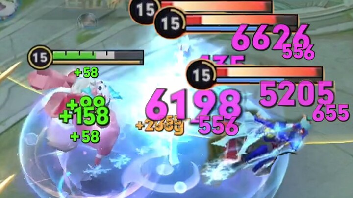 The new version of Mengqi's damage is terrifying! Li Xin: Another dad on the top lane 😭